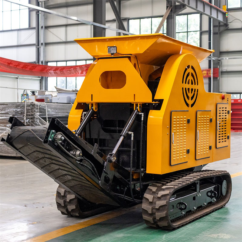 HTJC510 Гусеничная щековая дробилка