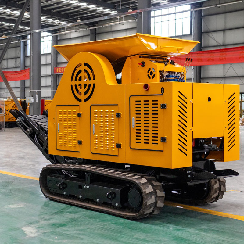 HTJC510 Гусеничная щековая дробилка